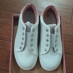 Sincerely Jules Classic White Sneakers